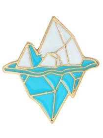Iceberg Enamel Pin